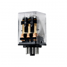 رله 48 ولت DC سه کنتاکت 10 آمپر 11 پین برند HONGFA | مدل  HF10FF/048D-3ZDT