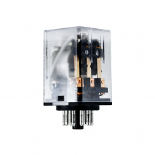 رله 12 ولت DC سه کنتاکت 10 آمپر 11 پین برند HONGFA | مدل  HF10FF/012D-3ZDT