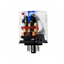 رله 48 ولت DC سه کنتاکت 10 آمپر 11 پین برند HONGFA | مدل  HF10FF/048D-3ZDT