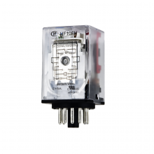 رله 110 ولت DC سه کنتاکت 10 آمپر 11 پین برند HONGFA | مدل HF10FH/110D-3ZDT -H TYPE 