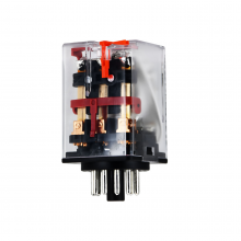 رله 230 ولت AC سه کنتاکت 10 آمپر 11 پین برند HONGFA | مدل HF10FH/230A-3ZDT