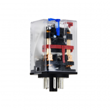 رله 24 ولت DC دو کنتاکت 10 آمپر 8 پین برند HONGFA | مدل HF10FH/024D-2ZDT -H TYPE