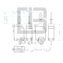 محرک درب جلو پژو 5 فیش