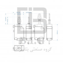 محرک درب عقب پژو 2 فیش