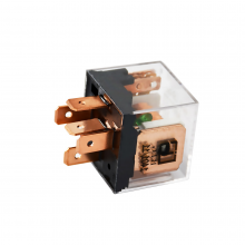 رله همه کاره 5 پین شفاف LED _ شیشه‌ای