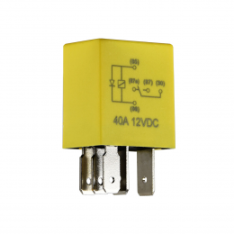 خرید میکرو رله زرد ۵ پین ۲۰۶، ۲۰۷، دنا و رانا (۴۰ آمپر) | بتاسرآمد