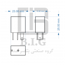 رله الکترومغناطیسی 4پایه شماره2