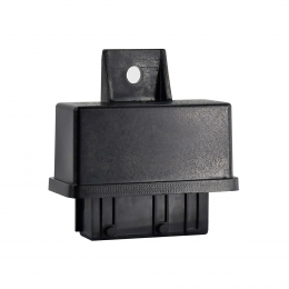 رله دوبل انژکتور | پژو ۴۰۵، پارس و سمند (مشکی LED دار) 30A | بتاسرآمد